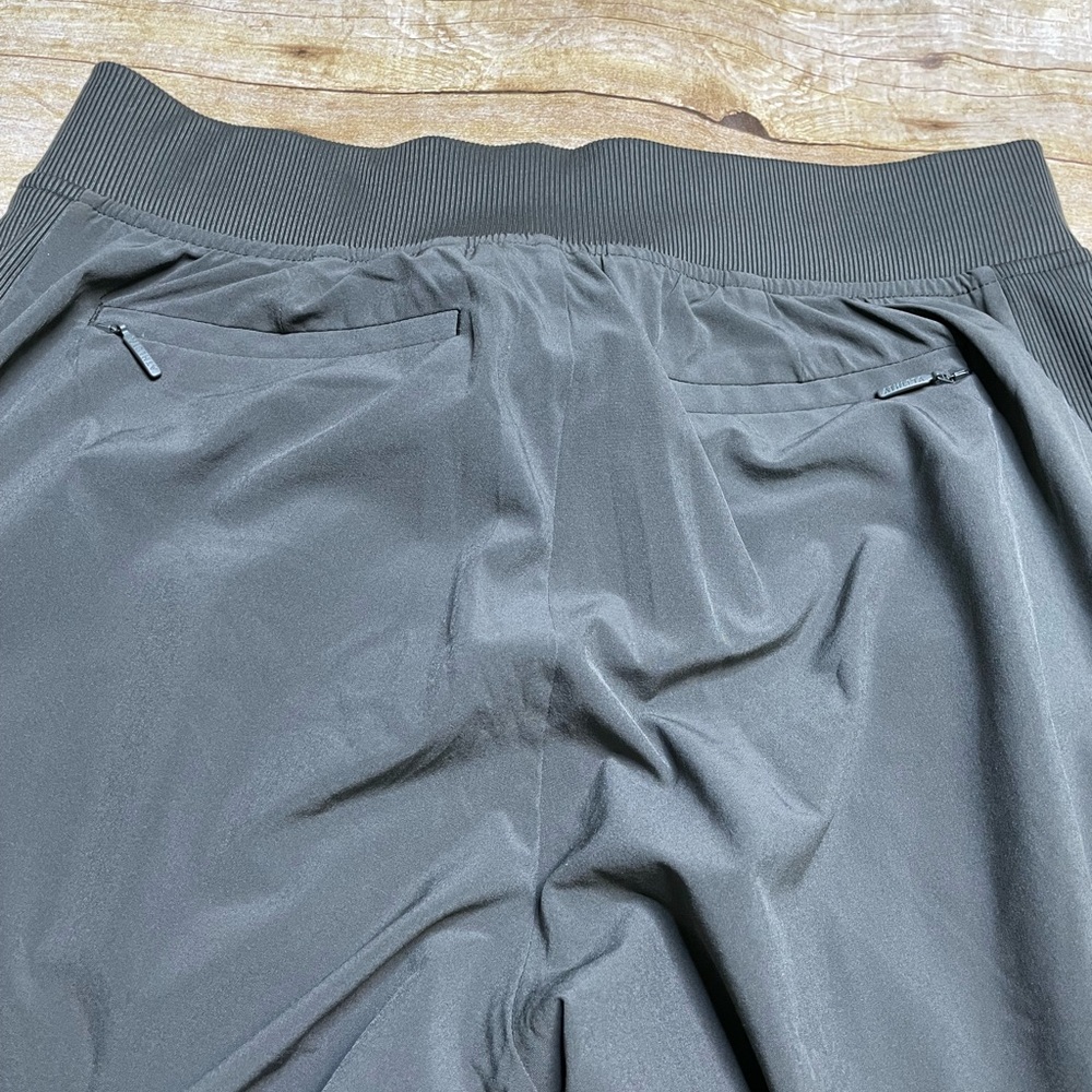 Athleta Brooklyn Ankle Pant Joggers Green Gray - Picture 5 of 9